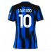 Tanie Strój piłkarski Inter Milan Lautaro Martinez #10 Koszulka Podstawowej dla damskie 2023-24 Krótkie Rękawy